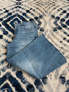 Madewell flared wide leg Jean